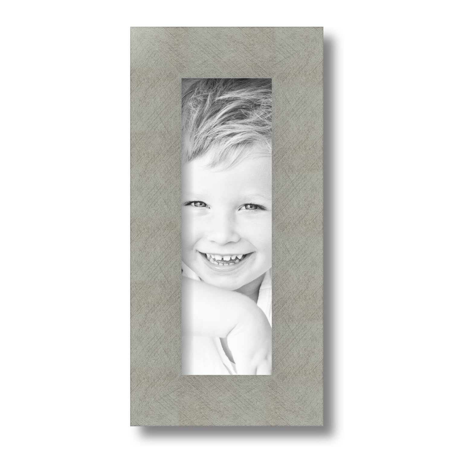 Amazon.com - ArtToFrames 4x12 Inch Silver Picture Frame, This